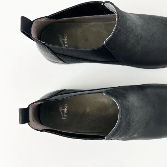 Dansko Louisa Burnished Calf ankle boots in black New! Winter shoes Size 41 EU - Picture 9 of 12